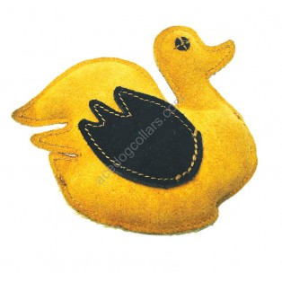 Ace Dog Toy: Made of SUEDE LEATHER